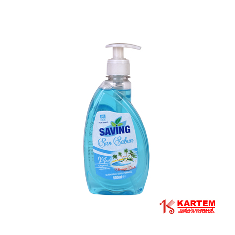 Sıvı El Sabunu Mavi 500 ml | Kar-070