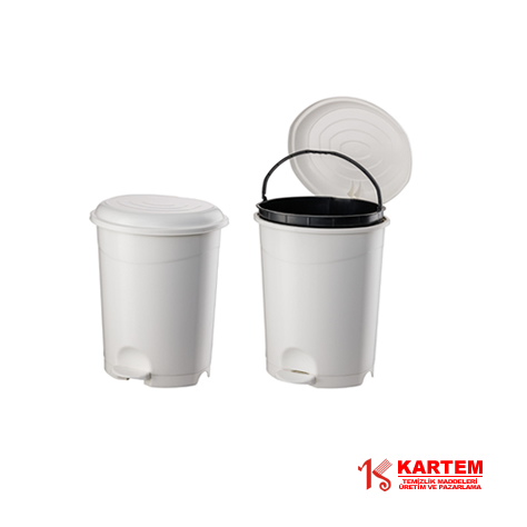 Pedallı Çöp Kovası | KAR-099KAR-099-01 : Pedallı Çöp Kovası 30 litre