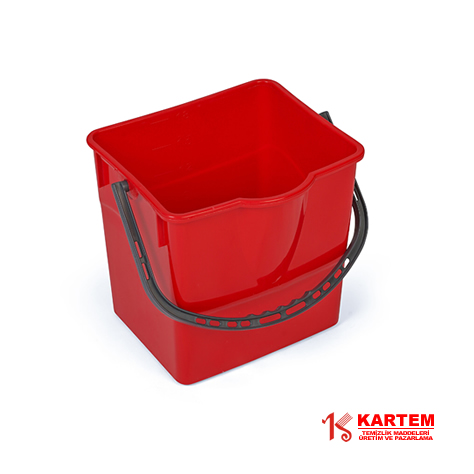 Temizlik Set Kovası 25 lt | KAR-121kar-121-01 Kırmızı