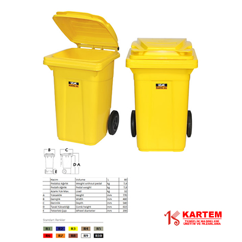 Konteyner 80 Lt | KAR-130