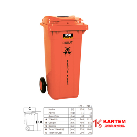 Konteyner 240 Lt | KAR-131