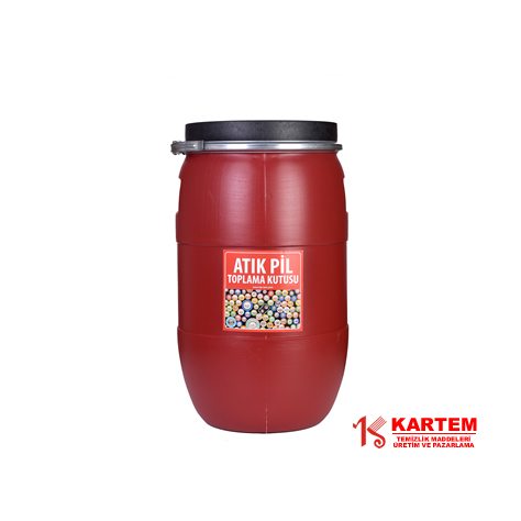 Atık Pil Varili - 30 Lt | KAR-087