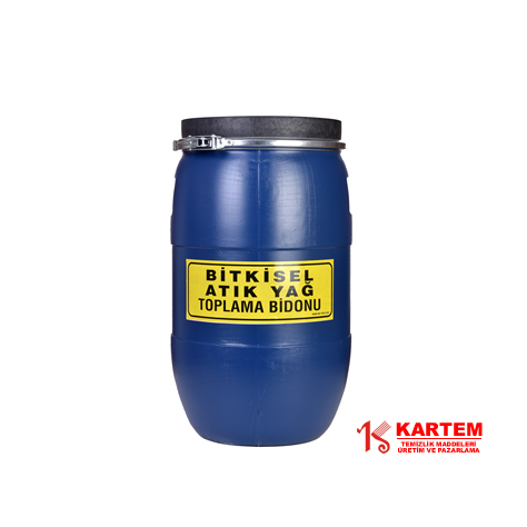Bitkisel Atık Varili - 30 Lt | KAR-086Mavi