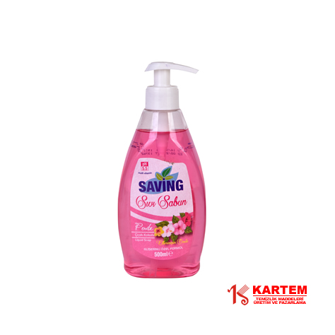 Sıvı El Sabunu Pembe 500 ml | Kar-068
